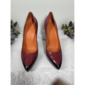Via Spiga Platform Pumps Women Size 9M Multicolor Leather Elegance Sophisticated